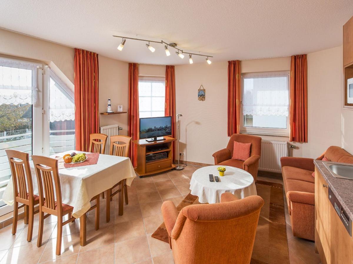 Haus Duenenglueck Whg. 23, Teilseesicht Cuxhaven Extérieur photo