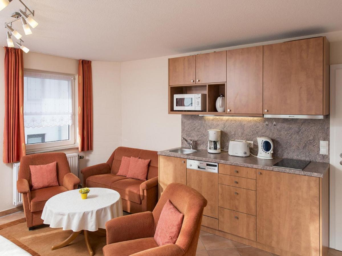 Haus Duenenglueck Whg. 23, Teilseesicht Cuxhaven Extérieur photo