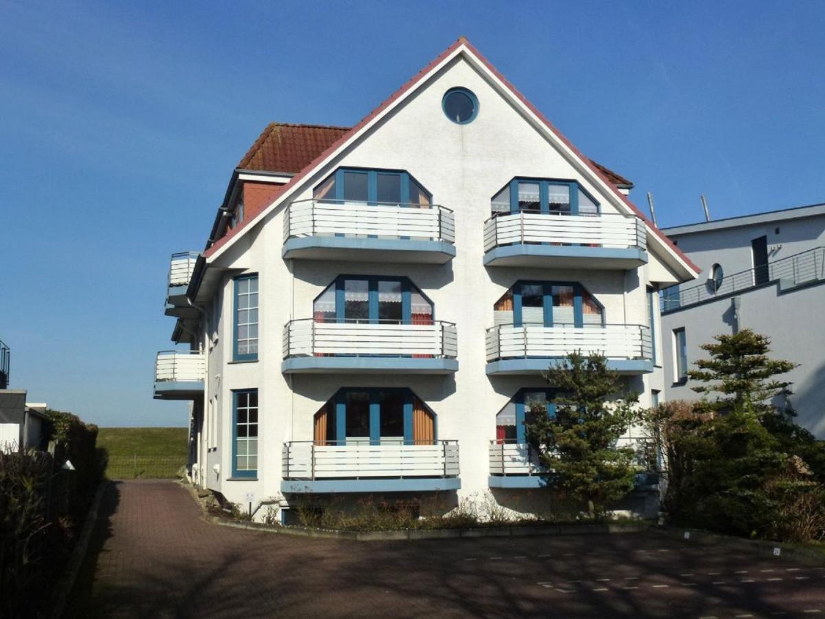 Haus Duenenglueck Whg. 23, Teilseesicht Cuxhaven Extérieur photo